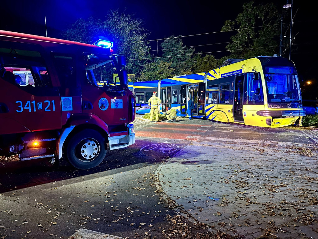 Zderzenie z tramwajem na Bydgoskim