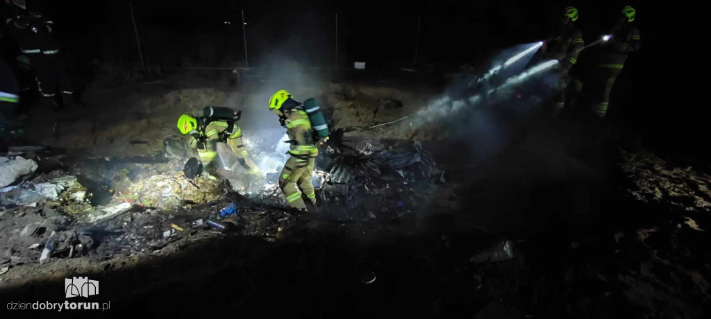 Pożar na terenie przedszkola w Górsku