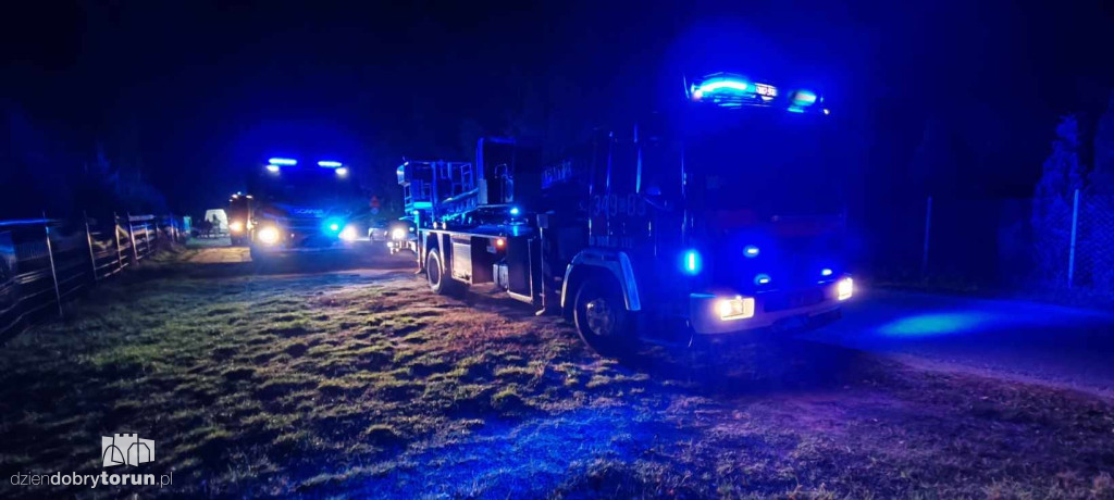 Pożar na terenie przedszkola w Górsku