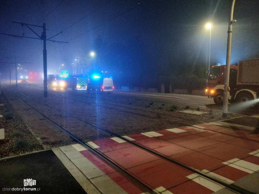 Wypadek przy ul. Szosa Chełmińska