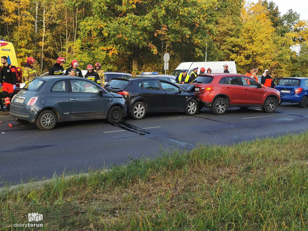 Karambol na ulicy Łódzkiej