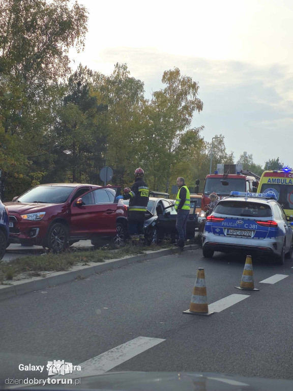 Karambol na ulicy Łódzkiej