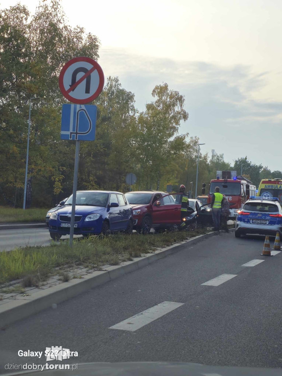 Karambol na ulicy Łódzkiej