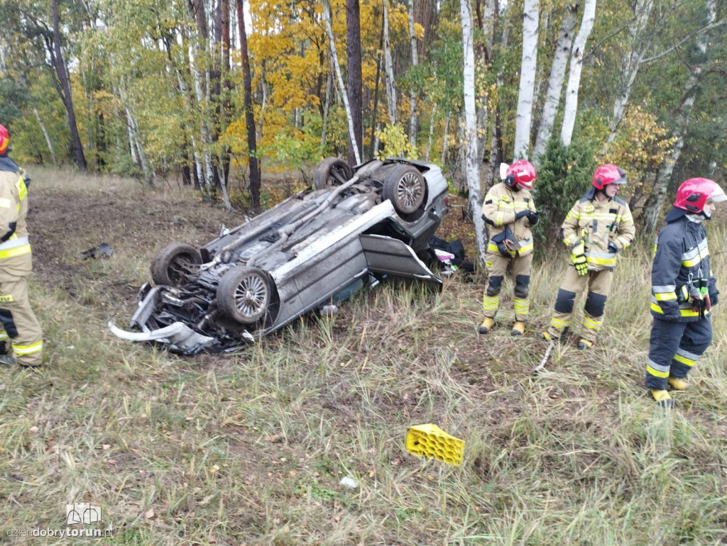 Wypadek koło Solca Kujawskiego