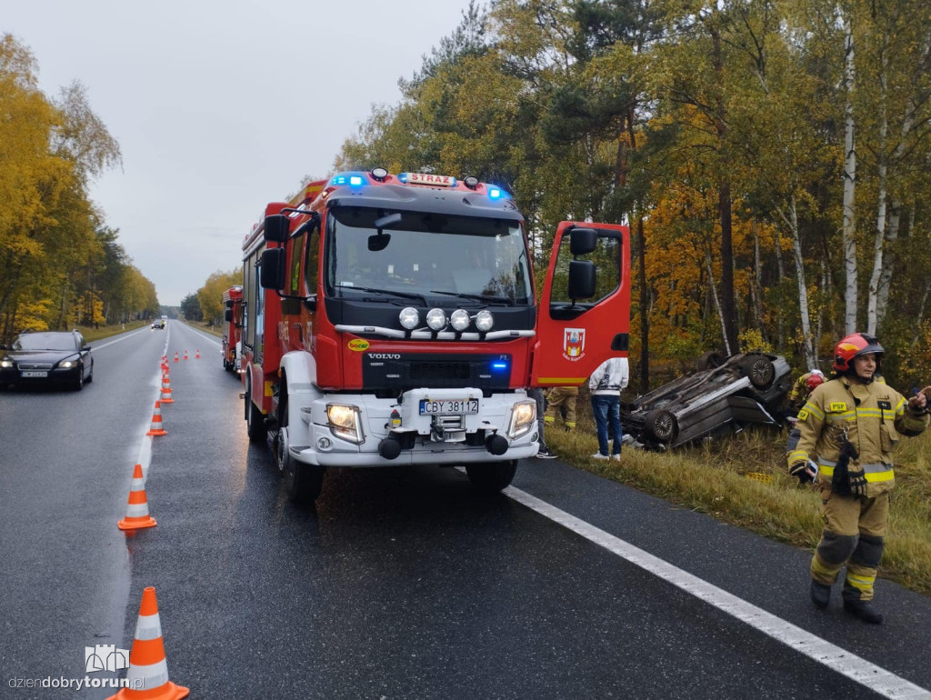 Wypadek koło Solca Kujawskiego