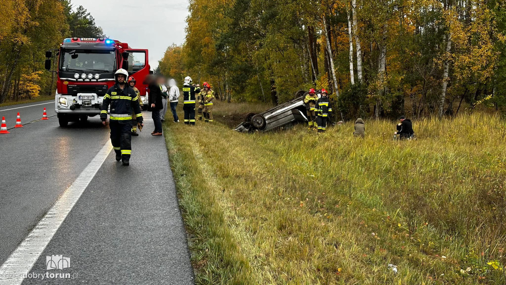 Wypadek koło Solca Kujawskiego