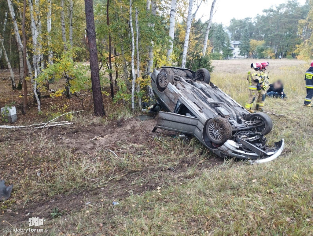 Wypadek koło Solca Kujawskiego