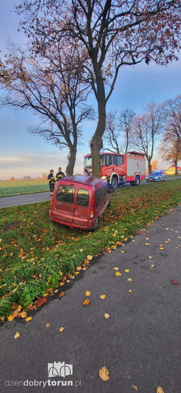 Wypadek w Grzywnie pod Toruniem