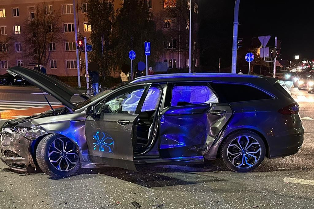 Groźne zdarzenie na ulicy Szosa Chełmińska