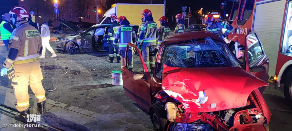 Groźne zdarzenie na ulicy Szosa Chełmińska