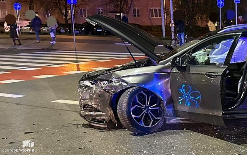 Groźne zdarzenie na ulicy Szosa Chełmińska
