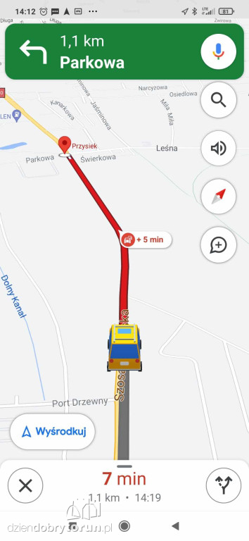 Ogromne korki na wyjeździe z Torunia