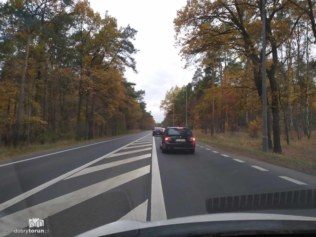 Ogromne korki na wyjeździe z Torunia