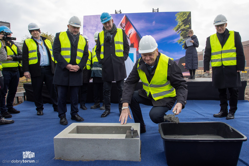 Wmurowanie kamienia węgielnego pod budowę Centrum Camerimage