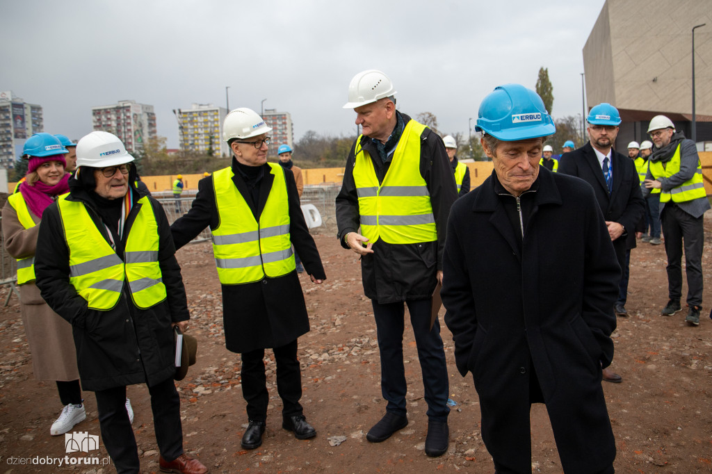 Wmurowanie kamienia węgielnego pod budowę Centrum Camerimage