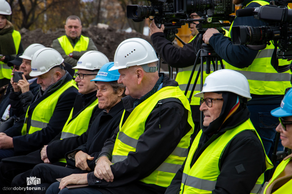 Wmurowanie kamienia węgielnego pod budowę Centrum Camerimage