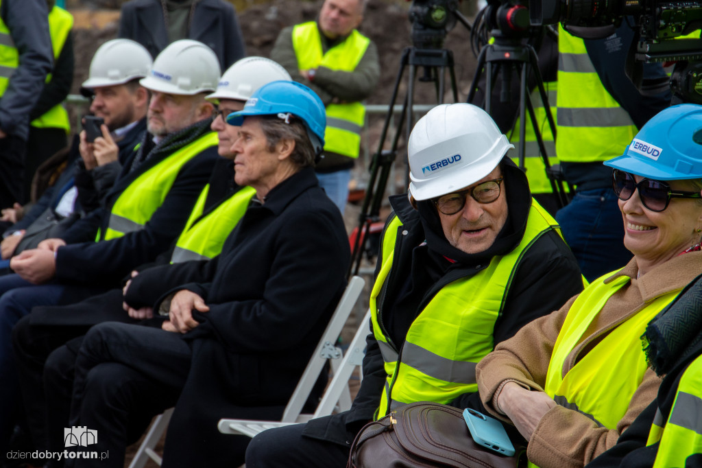 Wmurowanie kamienia węgielnego pod budowę Centrum Camerimage