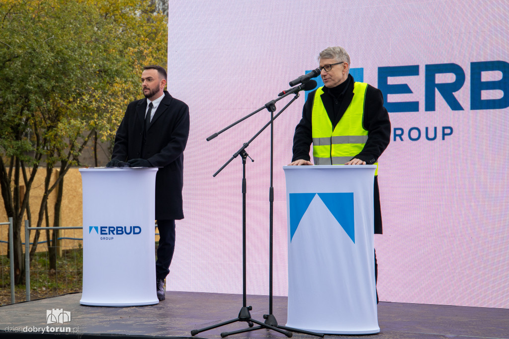 Wmurowanie kamienia węgielnego pod budowę Centrum Camerimage