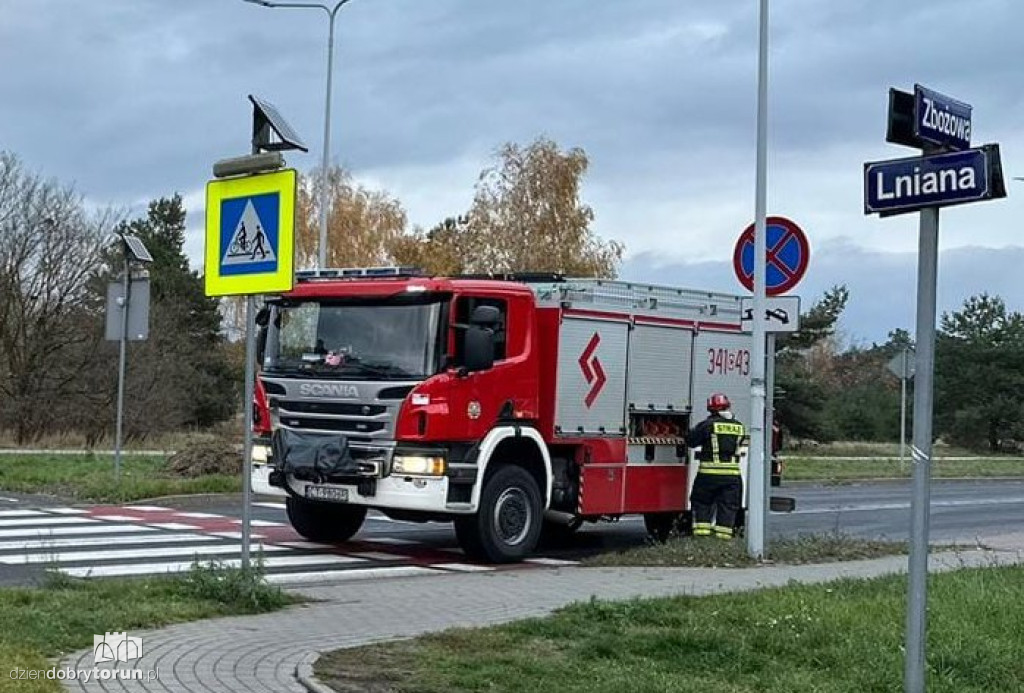 Groźna kolizja na ulicy Zbożowej