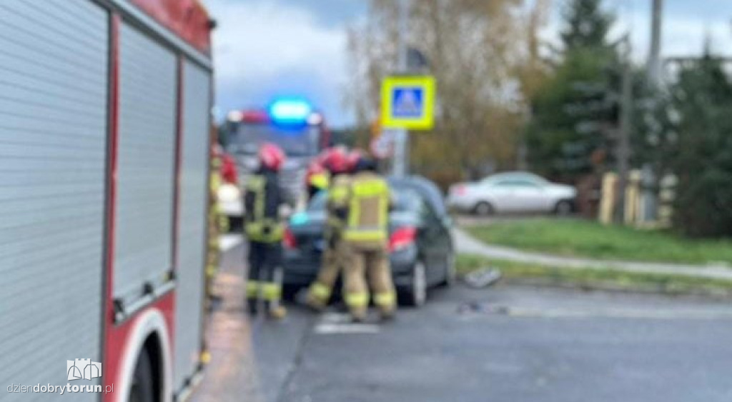 Groźna kolizja na ulicy Zbożowej