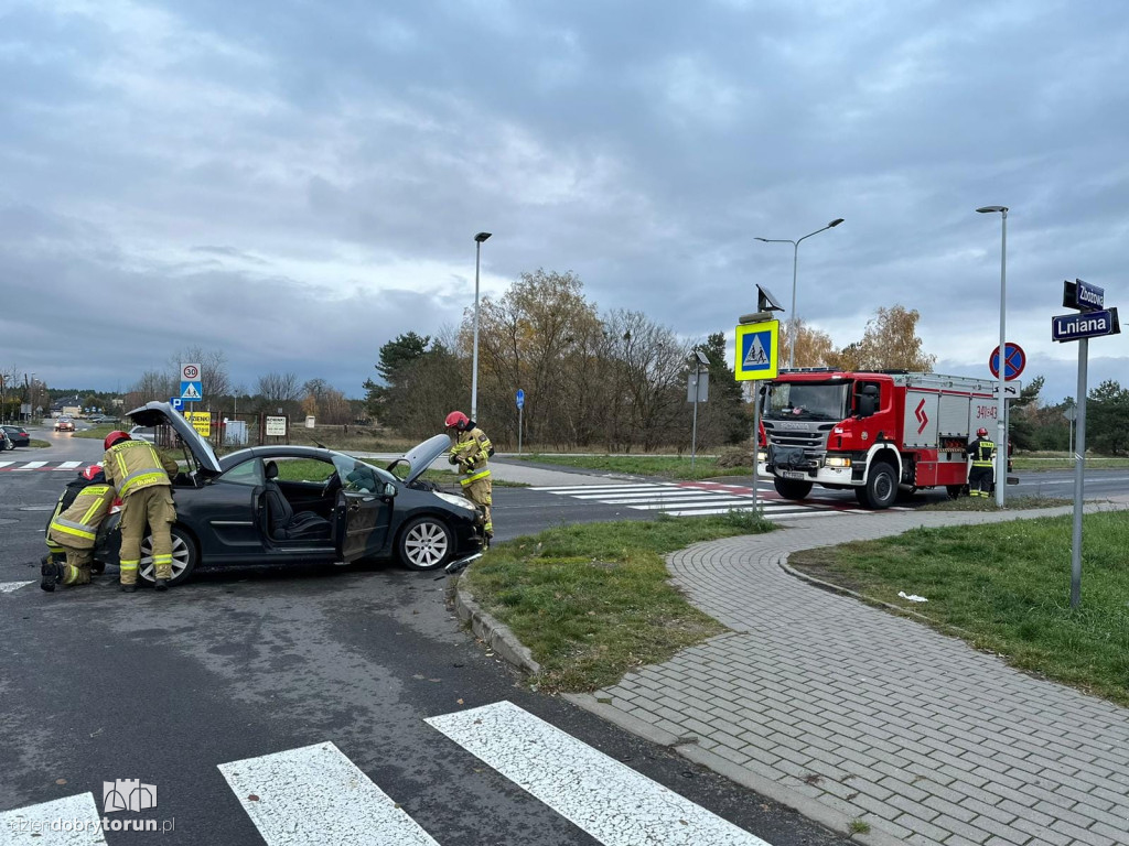Groźna kolizja na ulicy Zbożowej