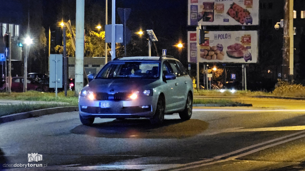 Potrącenie pieszego w Toruniu