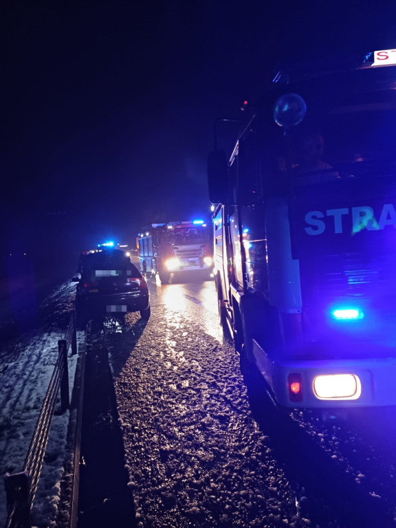 Wypadek na autostradzie A1