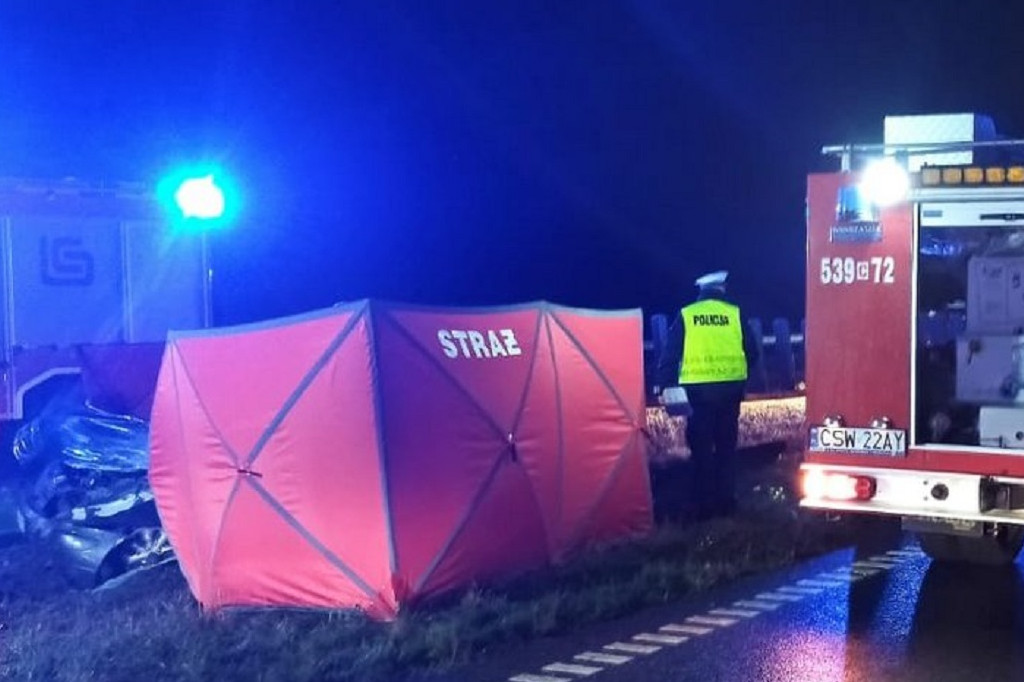 Śmiertelny wypadek w regionie