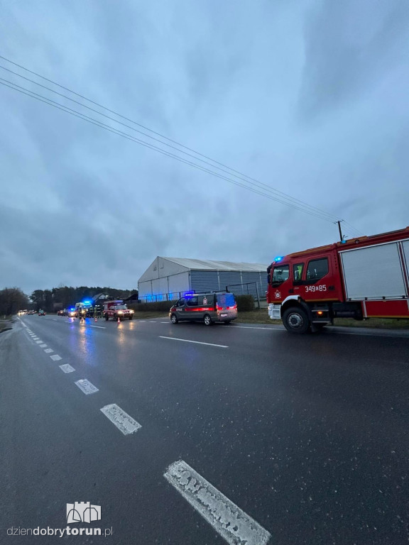 Groźne zdarzenie w Pędzewie pod Toruniem