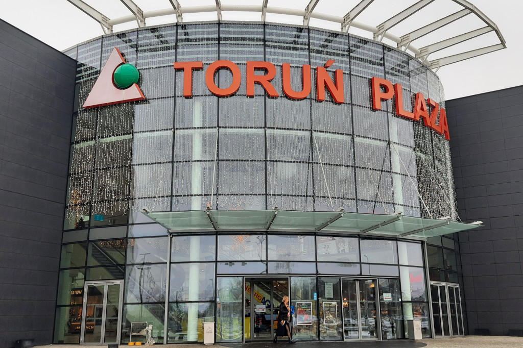 Świąteczne ozdoby w Toruń Plaza