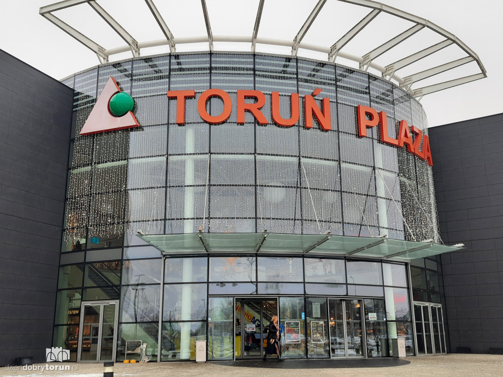 Świąteczne ozdoby w Toruń Plaza