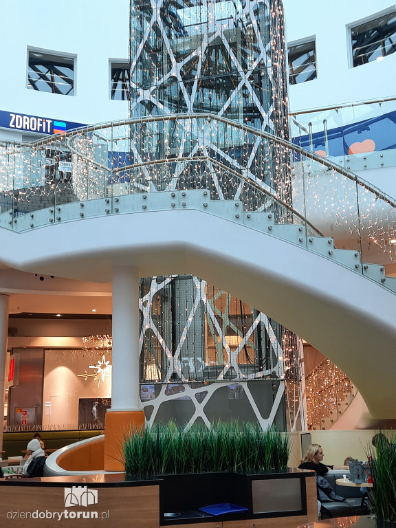 Świąteczne ozdoby w Galerii Copernicus