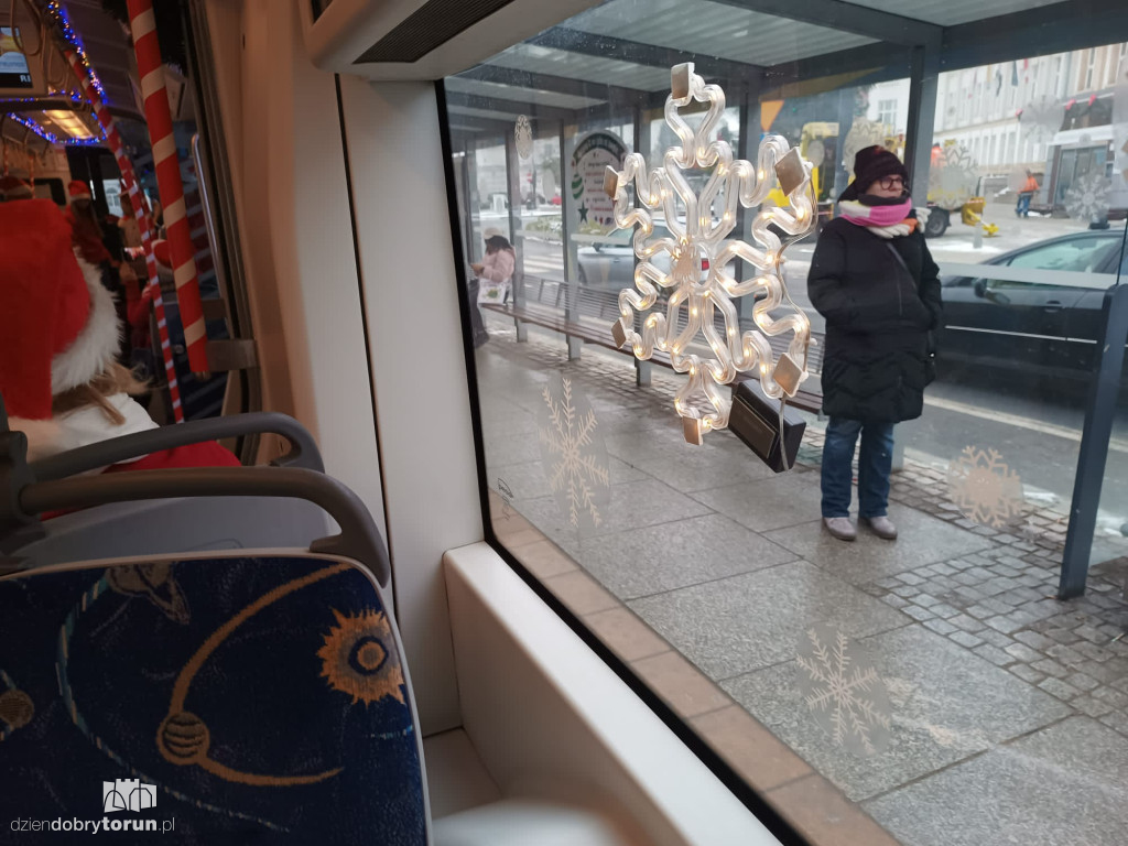Świąteczny tramwaj wyruszył