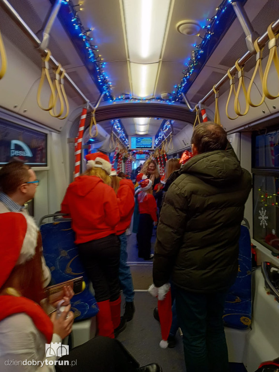 Świąteczny tramwaj wyruszył