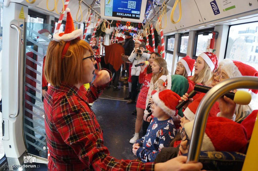 Świąteczny tramwaj wyruszył