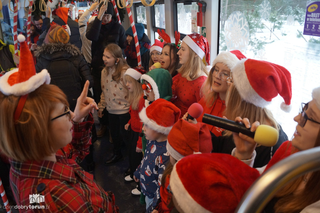 Świąteczny tramwaj wyruszył