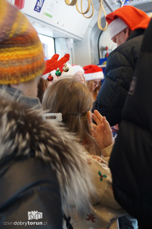 Świąteczny tramwaj wyruszył