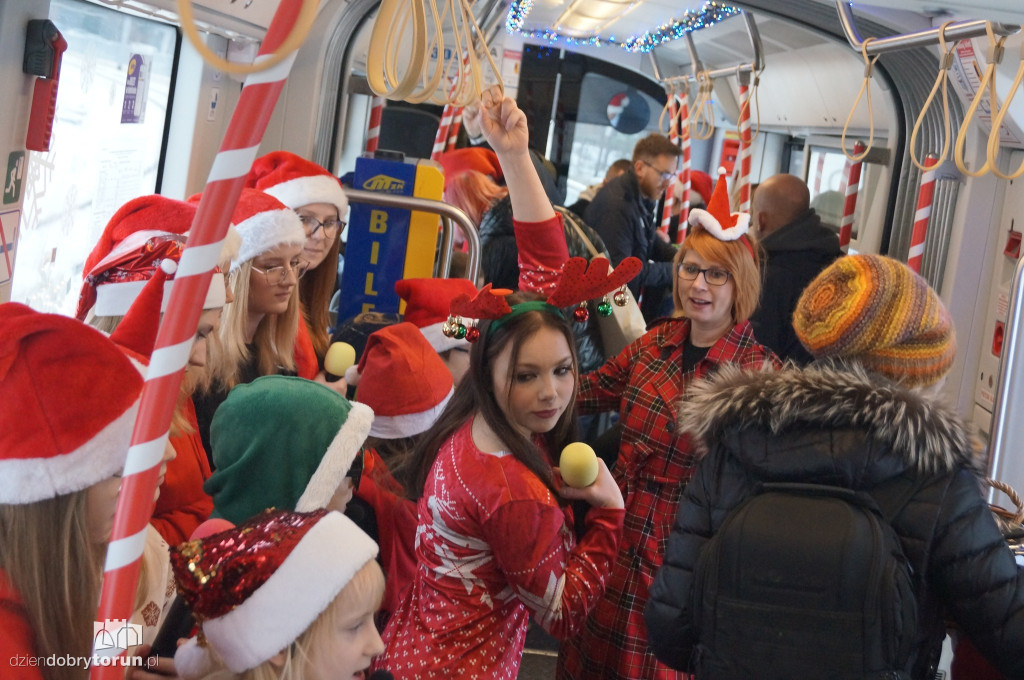 Świąteczny tramwaj wyruszył