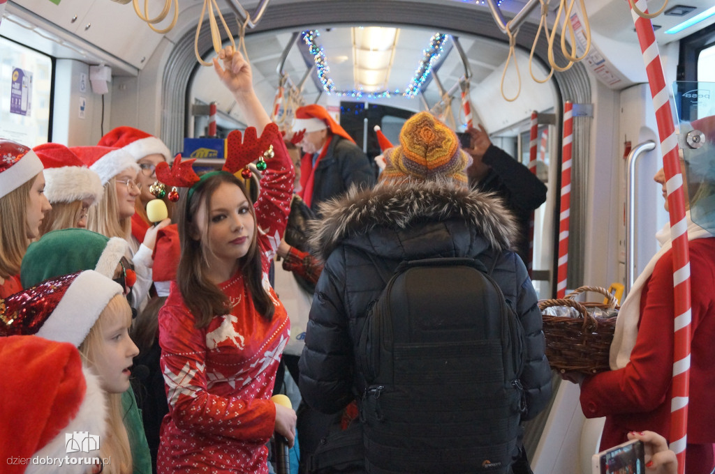 Świąteczny tramwaj wyruszył