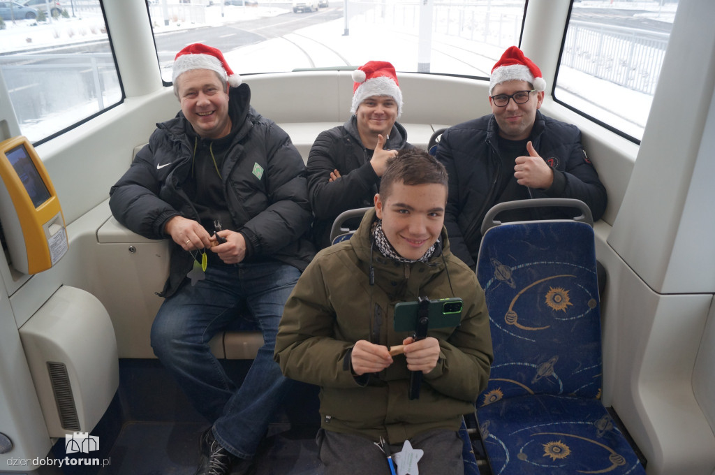Świąteczny tramwaj wyruszył