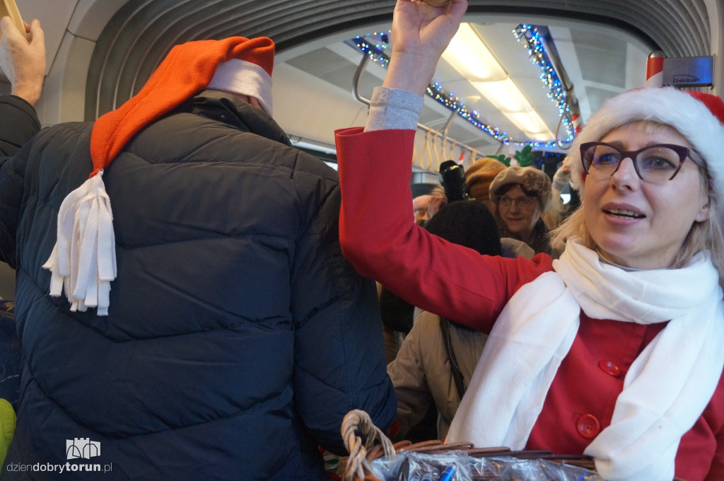 Świąteczny tramwaj wyruszył
