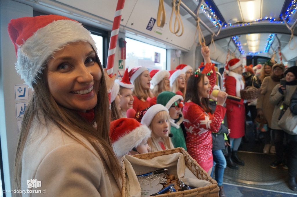 Świąteczny tramwaj wyruszył