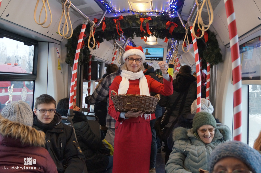 Świąteczny tramwaj wyruszył