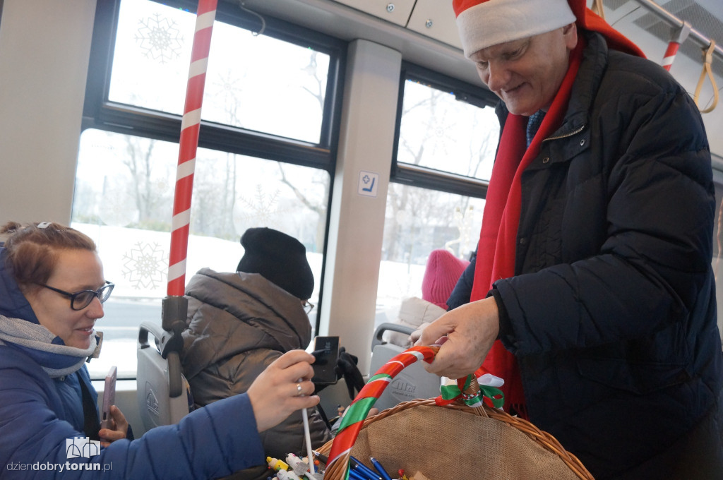 Świąteczny tramwaj wyruszył