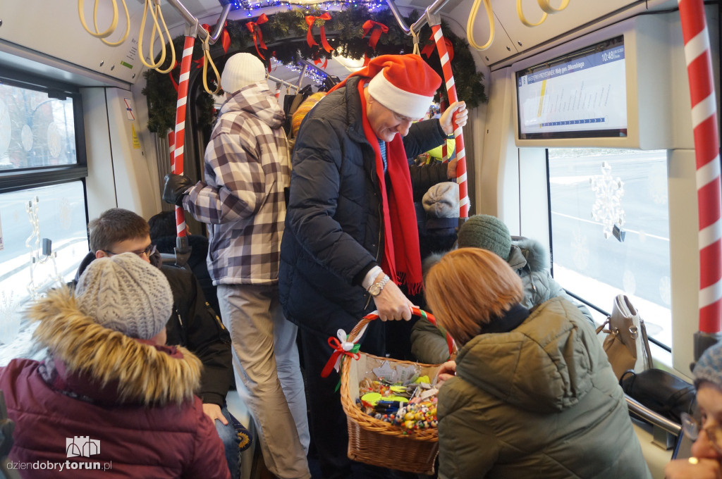 Świąteczny tramwaj wyruszył