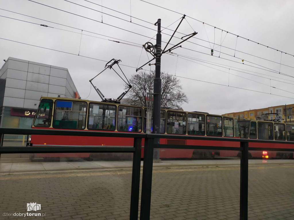 Zderzenie tramwaju z karetką