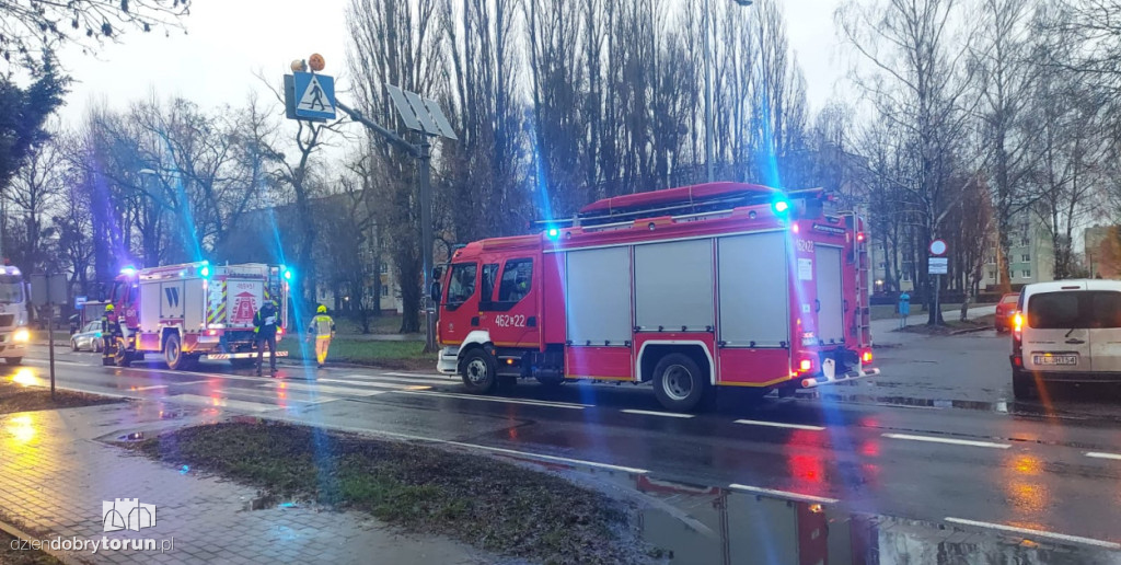 Potrącenie pieszej w Gniewkowie