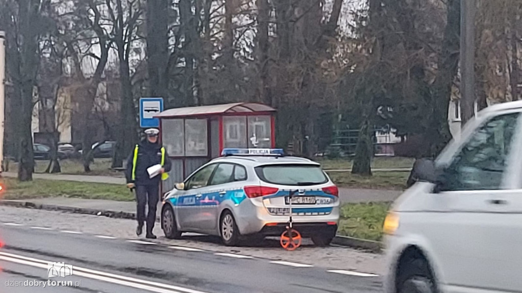 Potrącenie pieszej w Gniewkowie