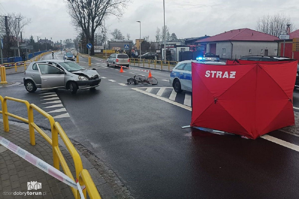 Dramatyczny wypadek pod Lipnem