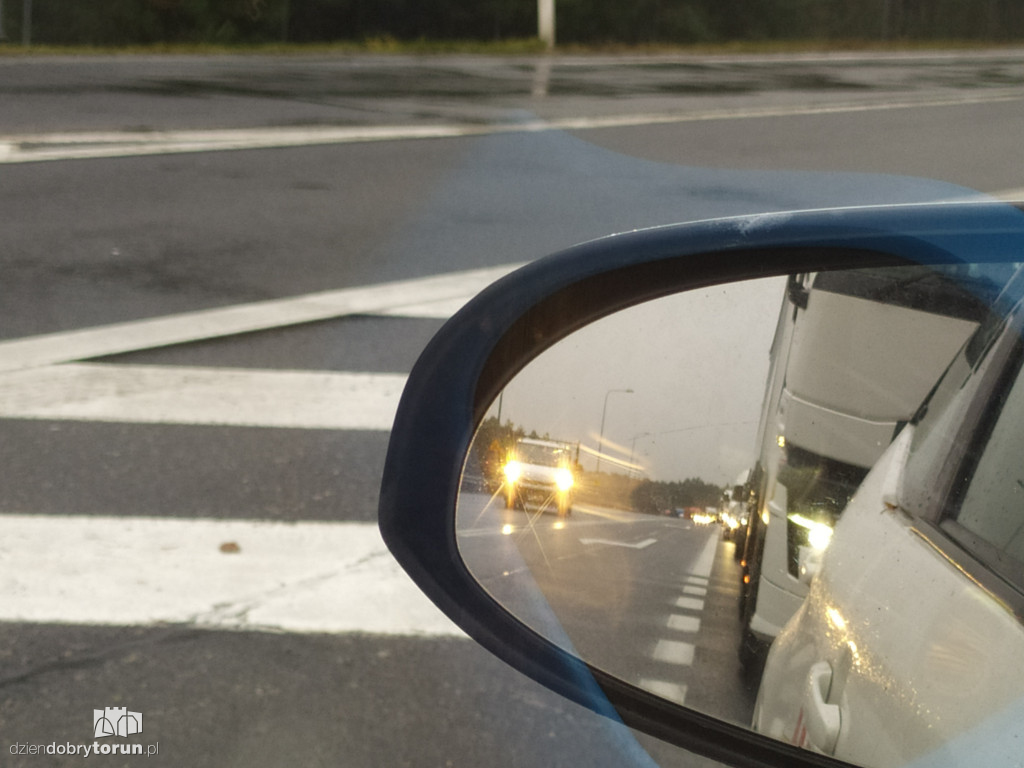 Wypadek między Toruniem a Inowrocławiem